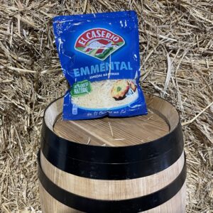 El CaserÃo Emmental Shredded Cheese 130gr