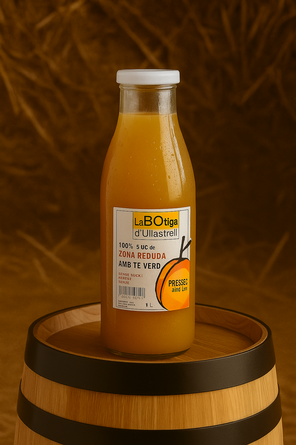Peach Juice with Grape 100% Natural The Store DU 1l
