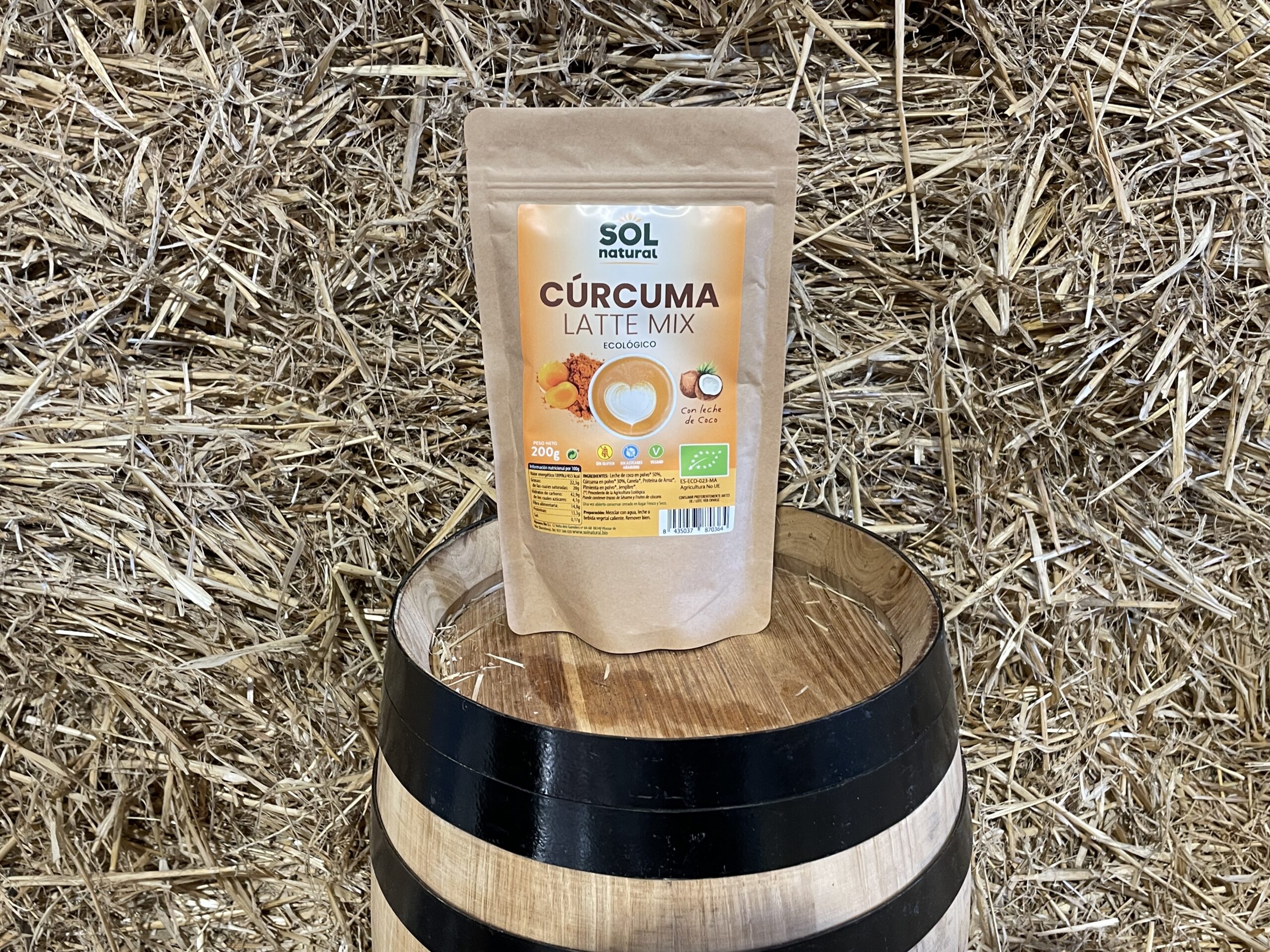 Turmeric Latte Mix Sol Natural 200gr