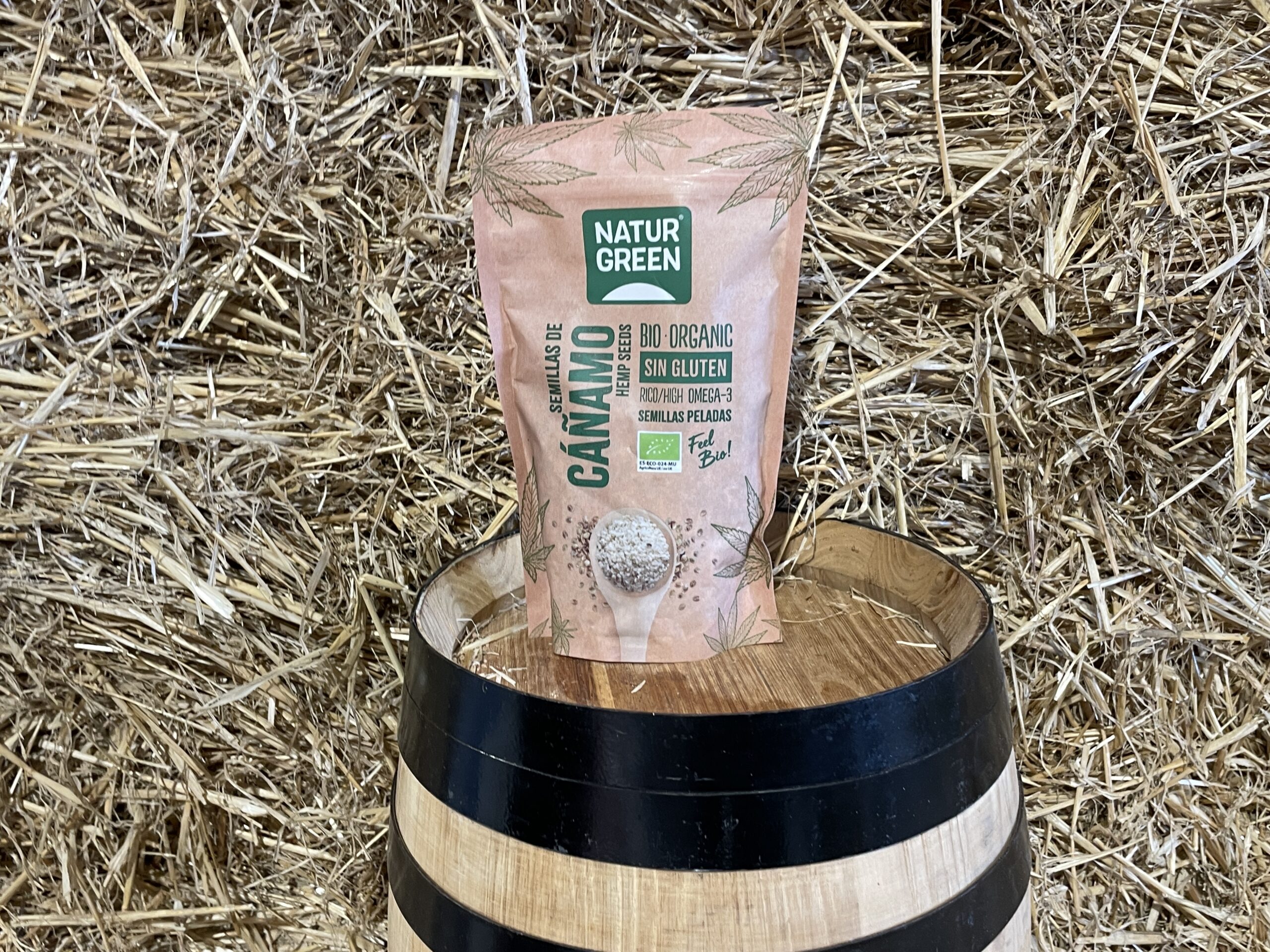Llavors Pelades de Cànem Bio Sense Gluten Natur Green